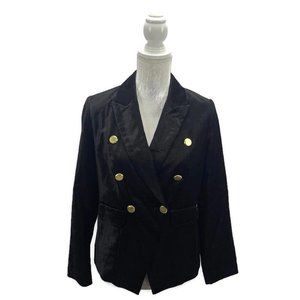 Chico’s Velveteen Military/Band Style Blazer S
